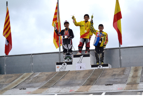 El ShowTime BMX de Almuñecar consigue 12 podios en la Copa de España 