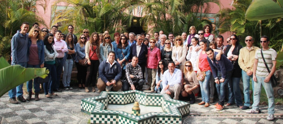 Medio centenar de agentes de viajes del Grupo Globalia visitan Almuñécar