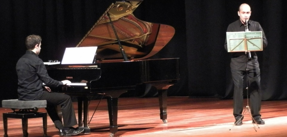 Carlos Gil y Ángel Jábega ofrecieron un excepcional recital del clarinete y piano