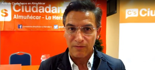 Luis Salvador, cabeza de lista de Ciudadanos por Granada al Congreso de los Diputados