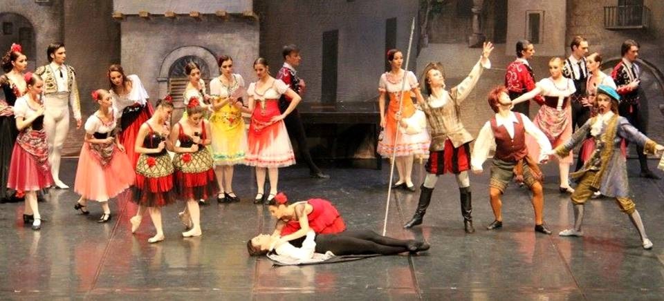El Ballet de Moscú rindió homenaje a Cervantes representando 'Don Quijote'