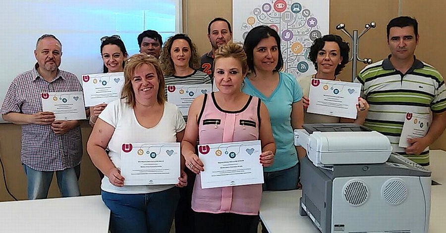 Formación y Empleo concluye el primero de los cuatro cursos de Informática y NNTT de Andalucía Compromiso Digital