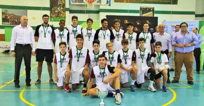 Granada campeona de Andalucía de Baloncesto de Selecciones Provinciales Infantil Masculino