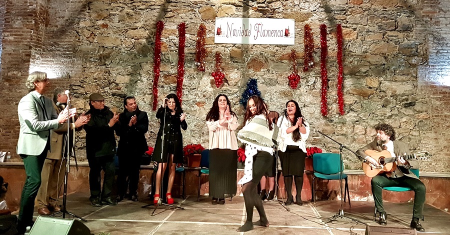 Una repleta Nave de los Arcos vivió una 'Navidad Flamenca' con mucho duende